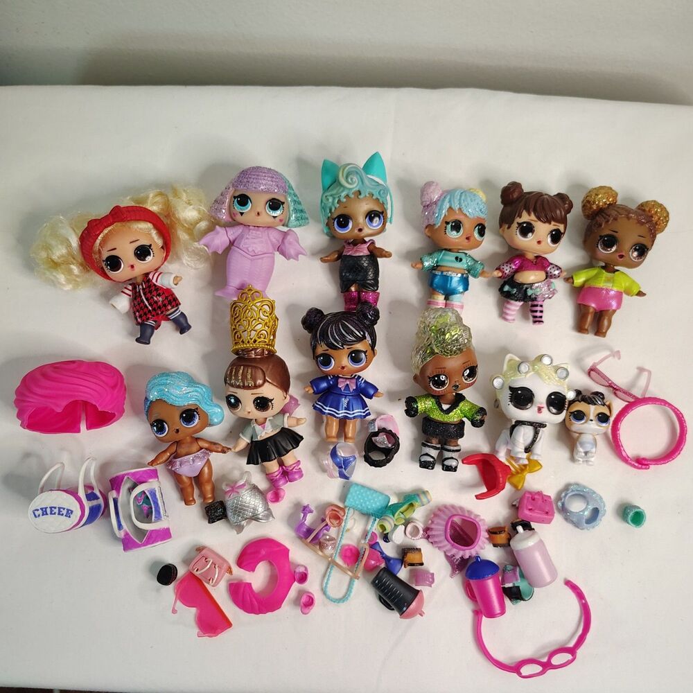 10 L.O.L. Surprise Dolls POPULAR BUNDLE Sailor Q.T. Babe In The Woods Bold B.B.